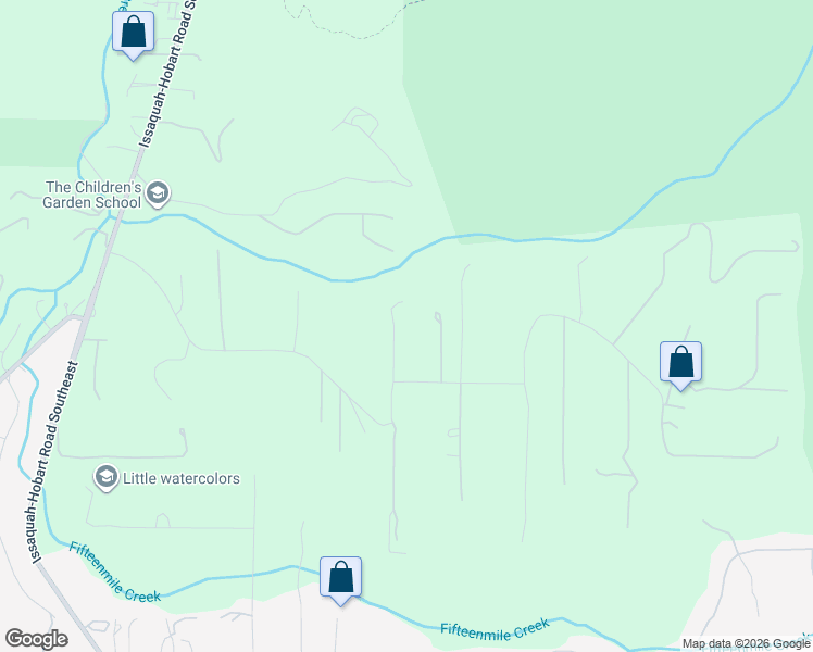 map of restaurants, bars, coffee shops, grocery stores, and more near 13110 244th Avenue Southeast in Issaquah