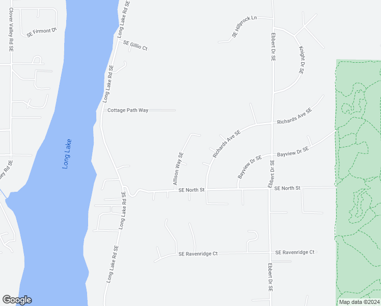 map of restaurants, bars, coffee shops, grocery stores, and more near 6885 Allison Way Southeast in Port Orchard