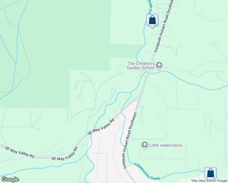 map of restaurants, bars, coffee shops, grocery stores, and more near 12932 231st Avenue Southeast in Issaquah