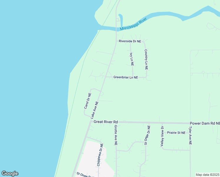 map of restaurants, bars, coffee shops, grocery stores, and more near 2530 County Road 19 in Bemidji