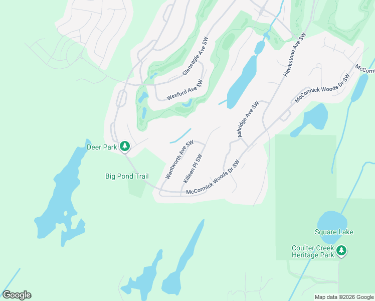 map of restaurants, bars, coffee shops, grocery stores, and more near 7056 Killeen Place Southwest in Port Orchard