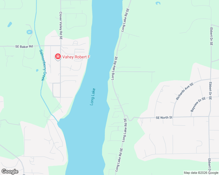 map of restaurants, bars, coffee shops, grocery stores, and more near 6908 Long Lake Road Southeast in Port Orchard