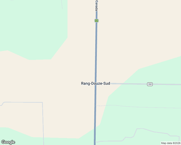 map of restaurants, bars, coffee shops, grocery stores, and more near 5840 New Brunswick 17 in Saint-Quentin