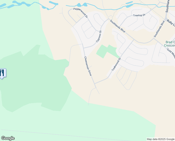 map of restaurants, bars, coffee shops, grocery stores, and more near 137 Cheeseman Drive in St. John's