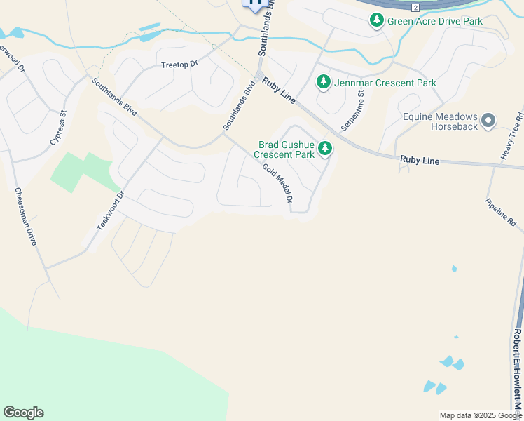 map of restaurants, bars, coffee shops, grocery stores, and more near 70 Mark Nichols Place in St. John's