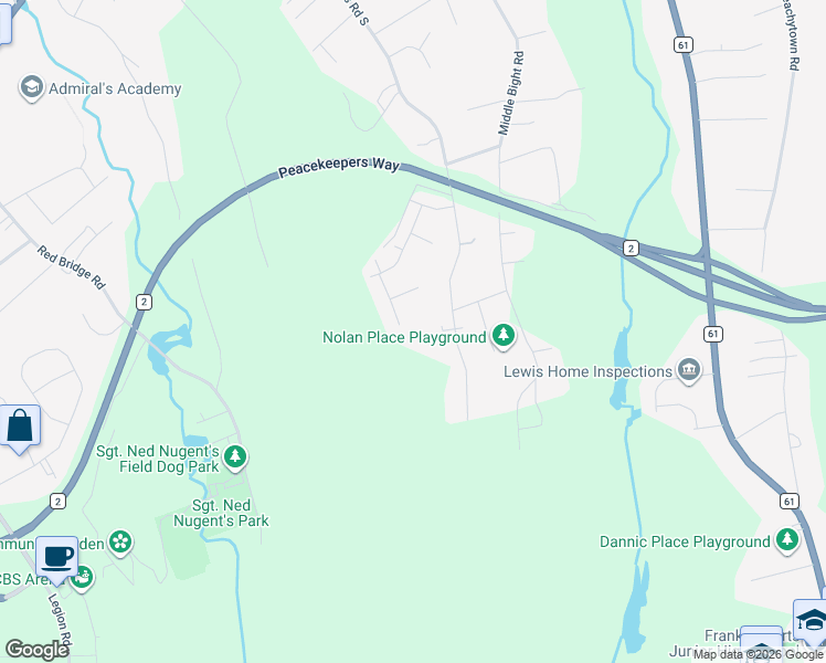 map of restaurants, bars, coffee shops, grocery stores, and more near 17 Williams Way in Conception Bay South