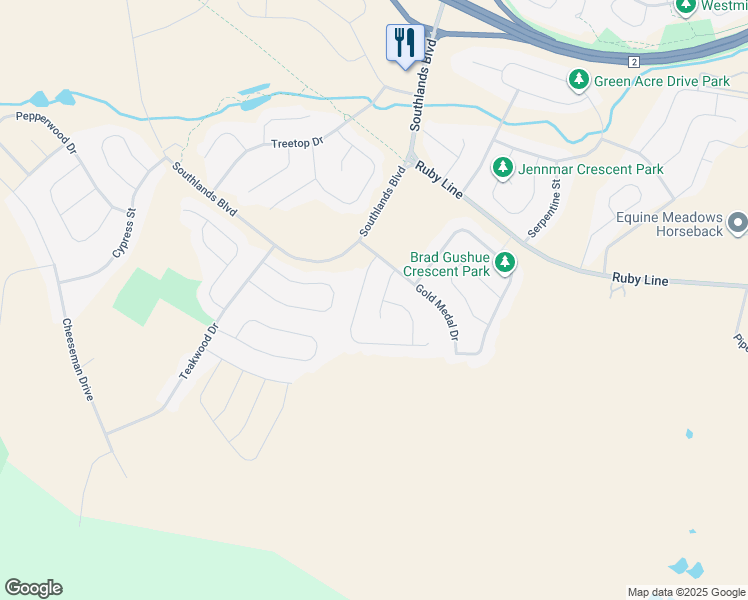 map of restaurants, bars, coffee shops, grocery stores, and more near 16 Mike Adam Place in St. John's