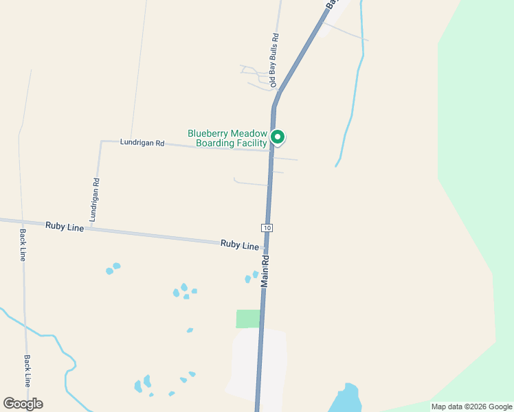 map of restaurants, bars, coffee shops, grocery stores, and more near 462 A Bay Bulls Road in St. John's