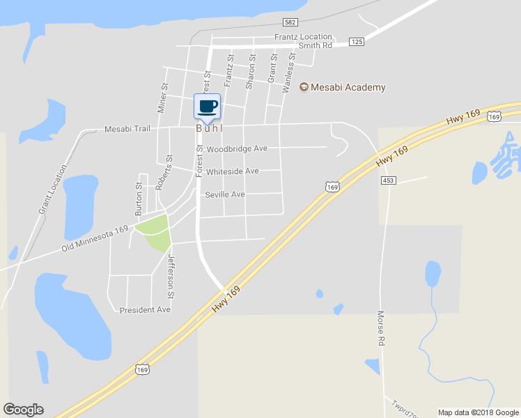 map of restaurants, bars, coffee shops, grocery stores, and more near 515 Mueller Avenue in Buhl