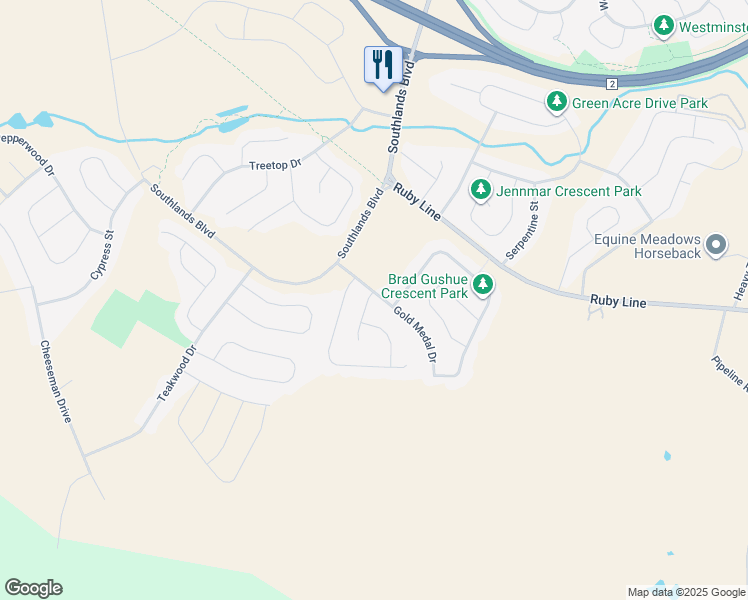 map of restaurants, bars, coffee shops, grocery stores, and more near 1 Mike Adam Place in St. John's