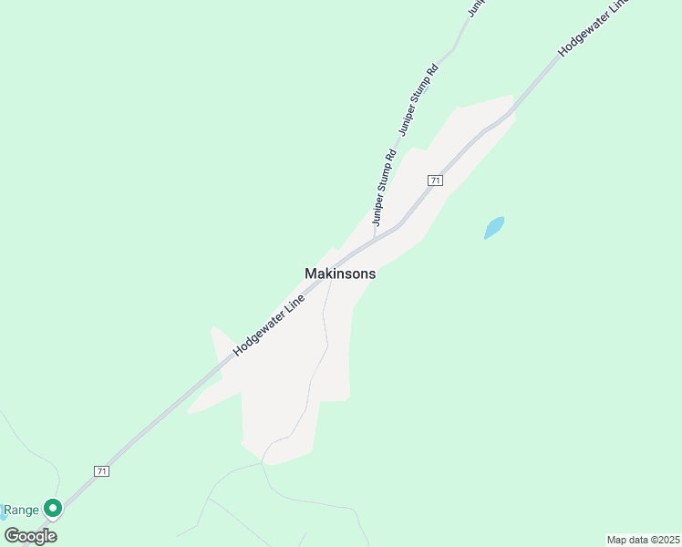 map of restaurants, bars, coffee shops, grocery stores, and more near in Makinsons