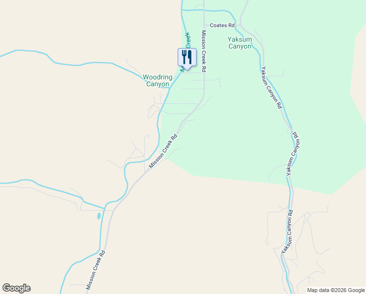 map of restaurants, bars, coffee shops, grocery stores, and more near 4113 Mission Creek Road in Cashmere