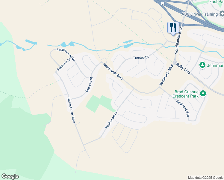 map of restaurants, bars, coffee shops, grocery stores, and more near 11 Parkview Crescent in St. John's