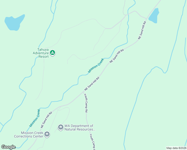 map of restaurants, bars, coffee shops, grocery stores, and more near 4317-5033 Northeast Sand Hill Road in Belfair