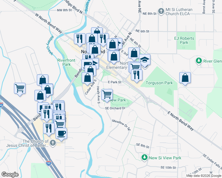 Walk Score Detail Map