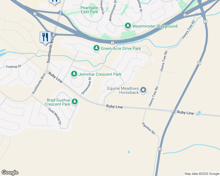 map of restaurants, bars, coffee shops, grocery stores, and more near 44 Gisborne Place in St. John's