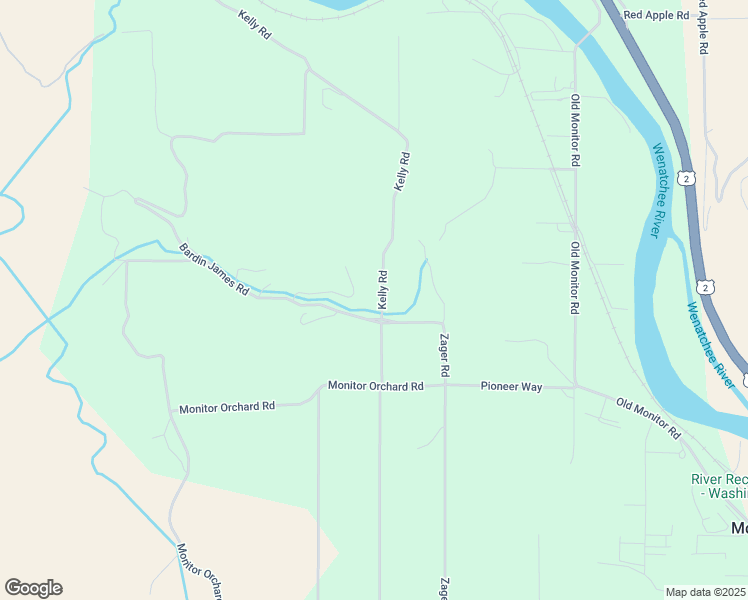 map of restaurants, bars, coffee shops, grocery stores, and more near 4260 Kelly Road in Monitor