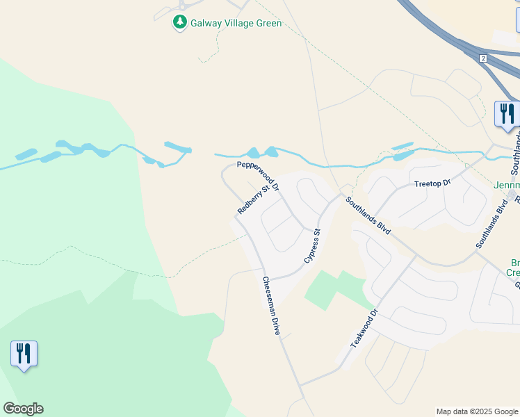 map of restaurants, bars, coffee shops, grocery stores, and more near 51 Sugar Pine Crescent in St. John's