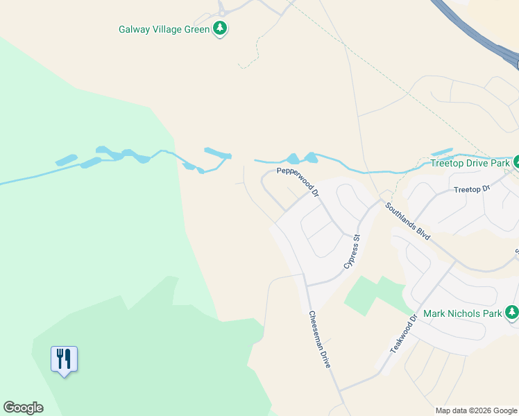 map of restaurants, bars, coffee shops, grocery stores, and more near 229 Cheeseman Drive in St. John's