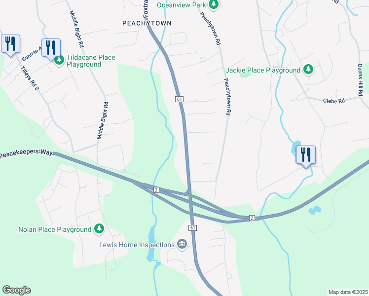 map of restaurants, bars, coffee shops, grocery stores, and more near 178 Foxtrap Access Road in Conception Bay South