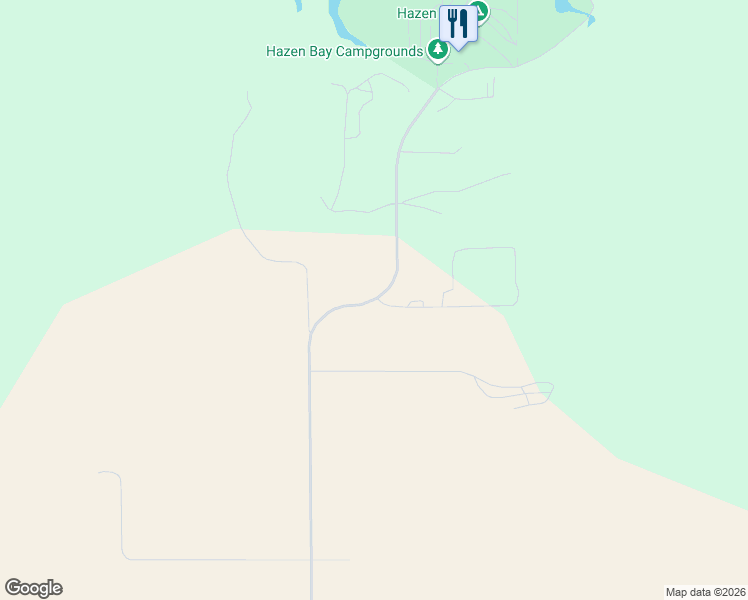 map of restaurants, bars, coffee shops, grocery stores, and more near 548 Hazen Bay Road in Hazen