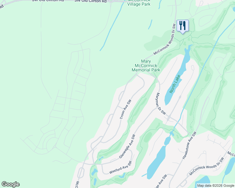 map of restaurants, bars, coffee shops, grocery stores, and more near 6038 McCormick Woods Drive Southwest in Port Orchard
