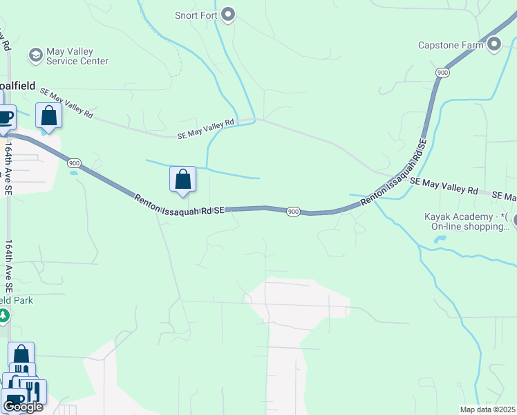 map of restaurants, bars, coffee shops, grocery stores, and more near 17532 Highway 900 in Renton