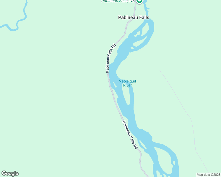 map of restaurants, bars, coffee shops, grocery stores, and more near Pabineau Falls Road in Chaleur Rural District