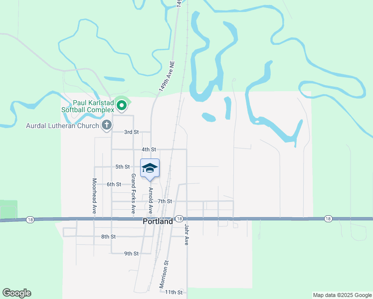 map of restaurants, bars, coffee shops, grocery stores, and more near 400 Jahr Avenue in Portland