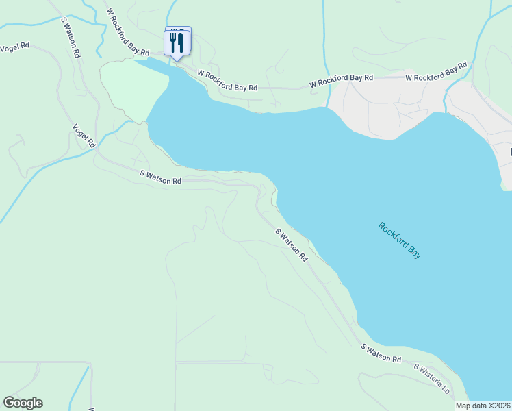 map of restaurants, bars, coffee shops, grocery stores, and more near 19256 South Watson Road in Coeur d'Alene