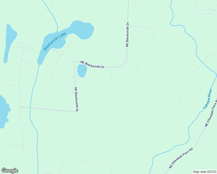 map of restaurants, bars, coffee shops, grocery stores, and more near 90 Northeast Forge Court in Belfair