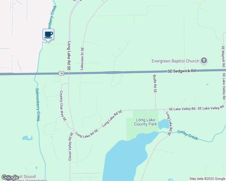 map of restaurants, bars, coffee shops, grocery stores, and more near 4909 Lovely Lane Southeast in Port Orchard