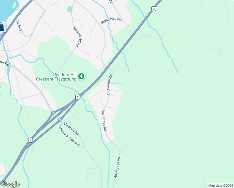 map of restaurants, bars, coffee shops, grocery stores, and more near 25 Sylvia Place in Conception Bay South