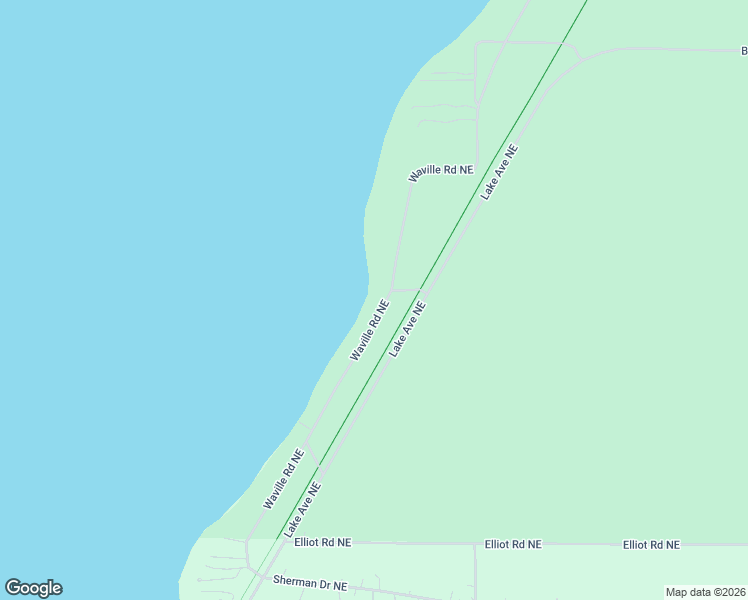 map of restaurants, bars, coffee shops, grocery stores, and more near 4215 Waville Road Northeast in Bemidji