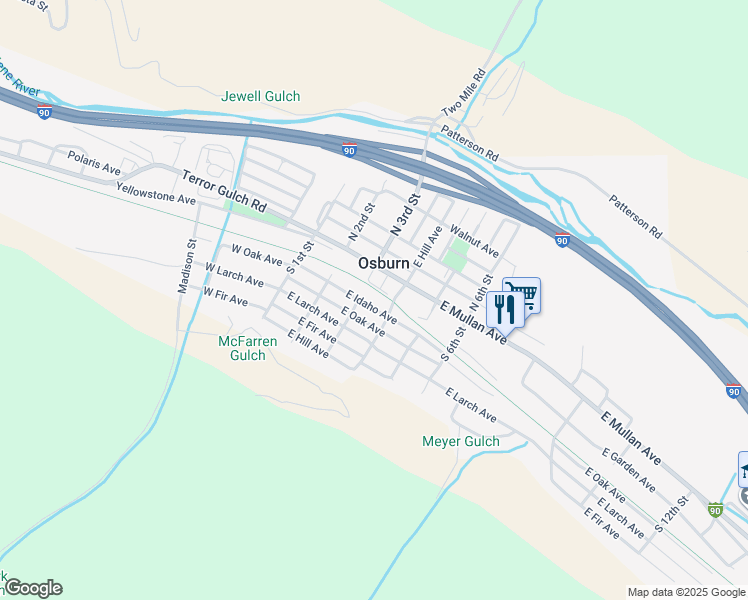 308 East Idaho, Osburn ID Walk Score