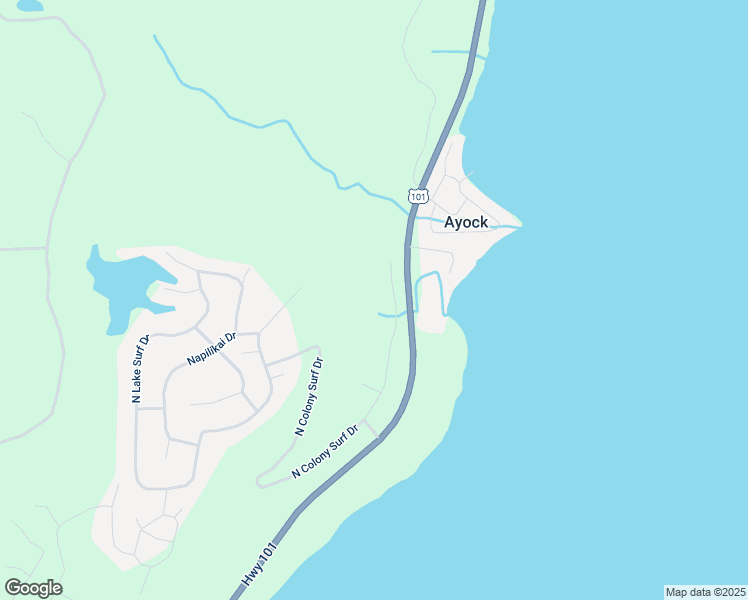 map of restaurants, bars, coffee shops, grocery stores, and more near 261 North Paradise Drive in Lilliwaup