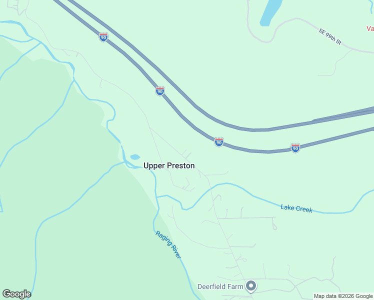 map of restaurants, bars, coffee shops, grocery stores, and more near 10518 Upper Preston Road Southeast in Issaquah