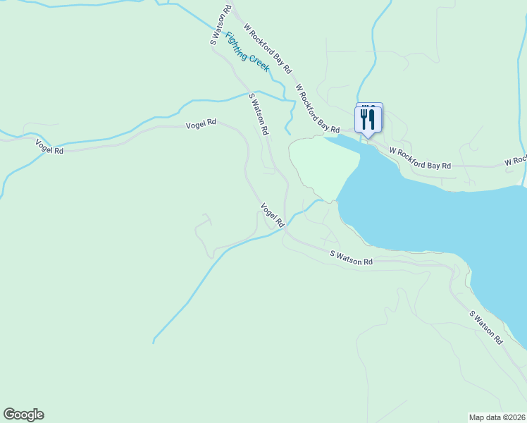 map of restaurants, bars, coffee shops, grocery stores, and more near 18101 South Watson Road in Coeur d'Alene