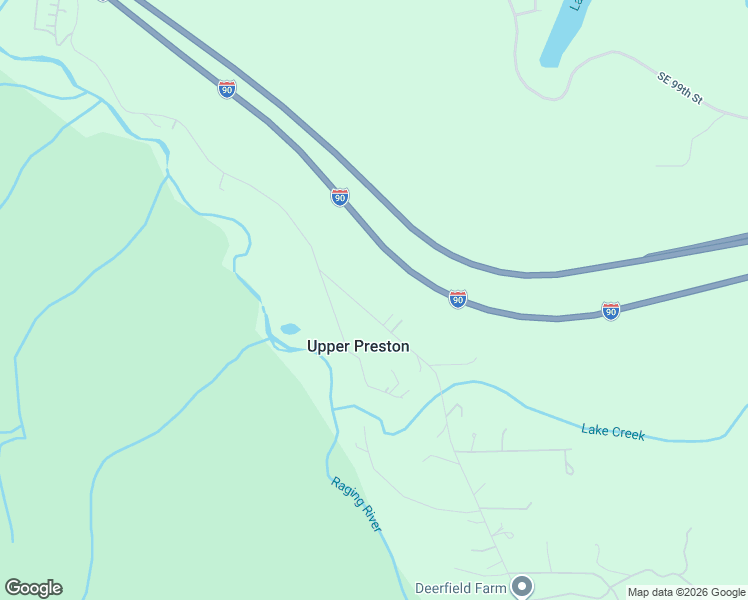map of restaurants, bars, coffee shops, grocery stores, and more near 10518 Upper Preston Road Southeast in Issaquah