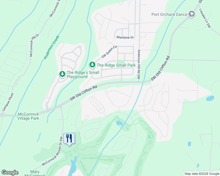 map of restaurants, bars, coffee shops, grocery stores, and more near 4716 Rutherford Circle Southwest in Port Orchard