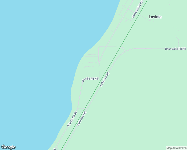 map of restaurants, bars, coffee shops, grocery stores, and more near 4643 Waville Road Northeast in Bemidji