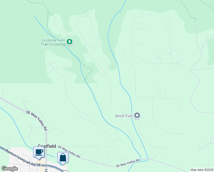 map of restaurants, bars, coffee shops, grocery stores, and more near 10513 172nd Court Southeast in Renton