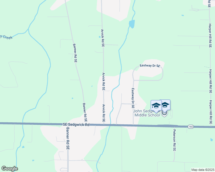 map of restaurants, bars, coffee shops, grocery stores, and more near 4487 Arvick Road Southeast in Port Orchard