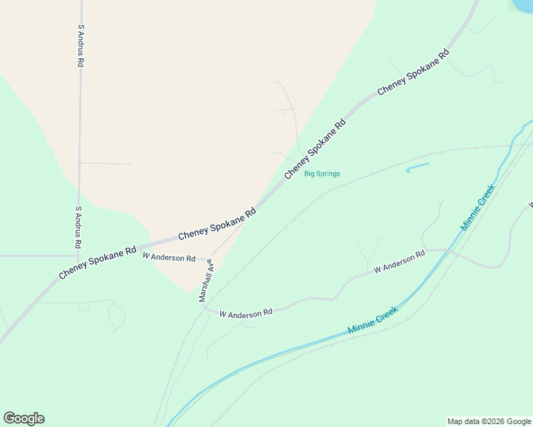 map of restaurants, bars, coffee shops, grocery stores, and more near 15709 Cheney Spokane Road in Cheney