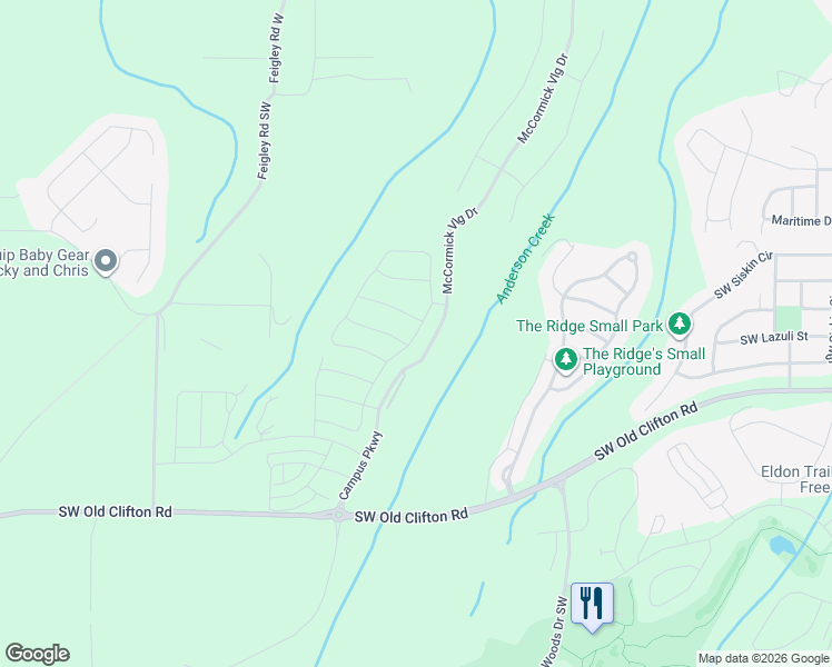 map of restaurants, bars, coffee shops, grocery stores, and more near 4114 Campus Parkway in Port Orchard