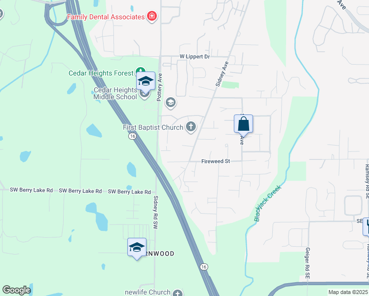 map of restaurants, bars, coffee shops, grocery stores, and more near 2356 Sidney Avenue in Port Orchard