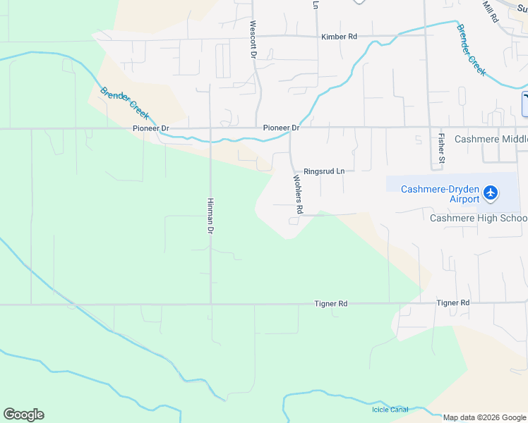 map of restaurants, bars, coffee shops, grocery stores, and more near 5304 Wohlers Road in Cashmere