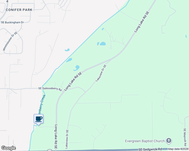 map of restaurants, bars, coffee shops, grocery stores, and more near 3649 Long Lake Road Southeast in Port Orchard