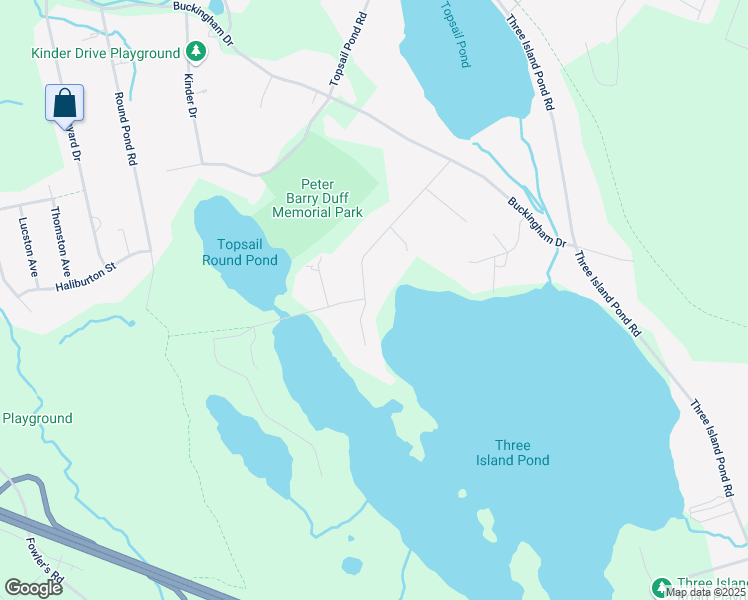 map of restaurants, bars, coffee shops, grocery stores, and more near 69 Angels Road in Paradise