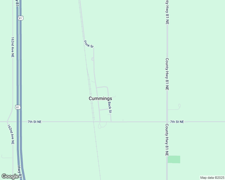 map of restaurants, bars, coffee shops, grocery stores, and more near Back Street in Traill